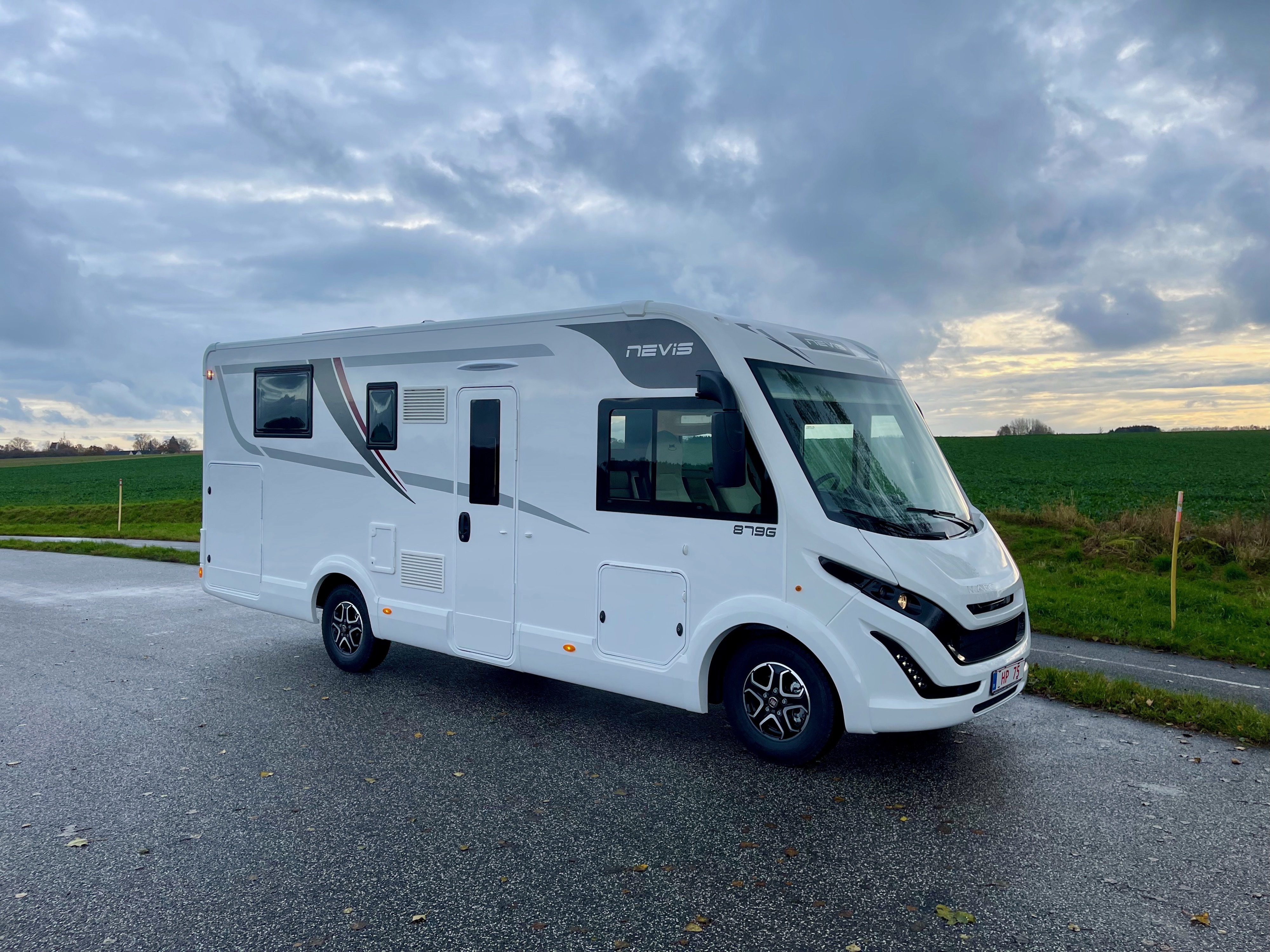 Ny, lækker italiensk autocamper