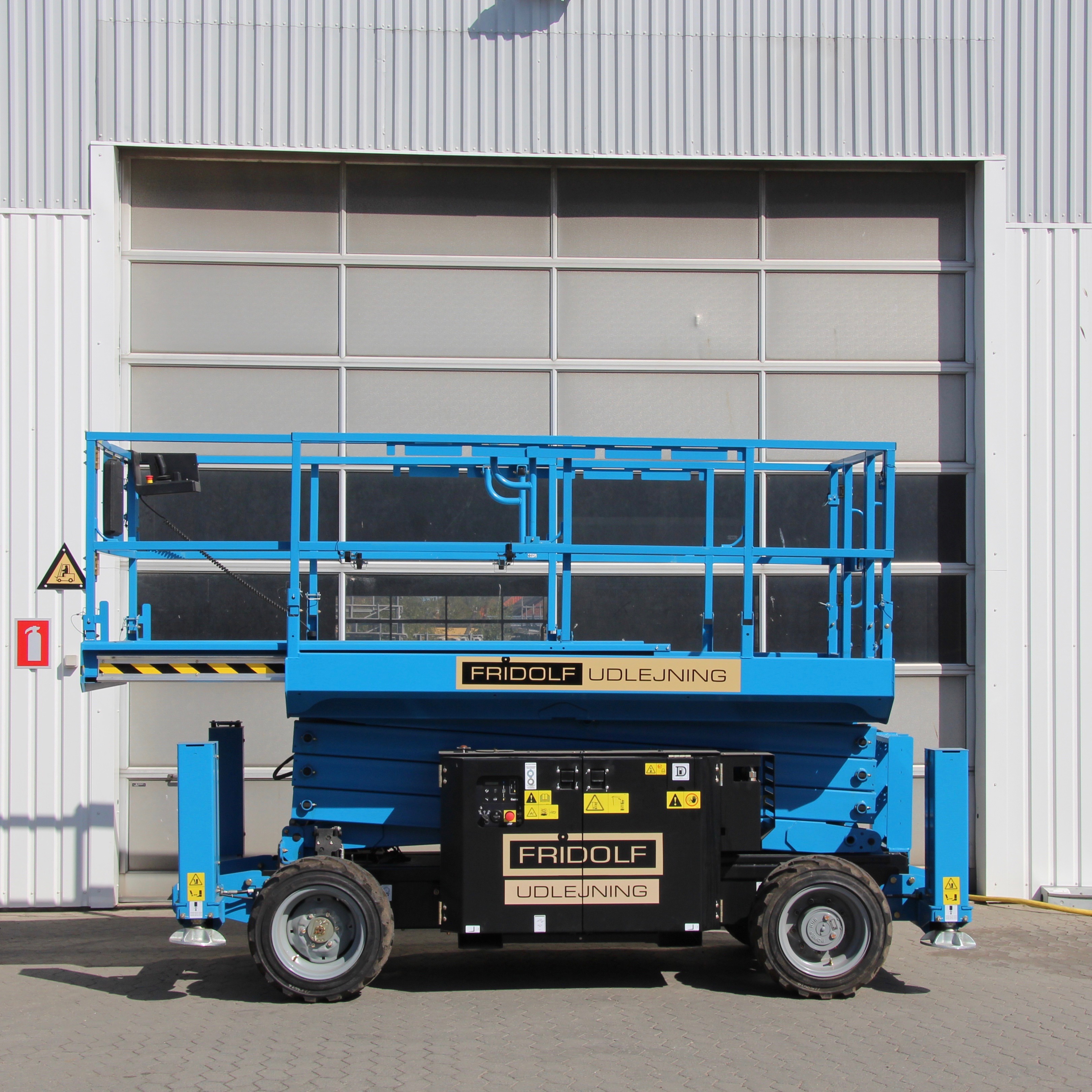 12 meter saxlift - terrængående (diesel) - billede 2