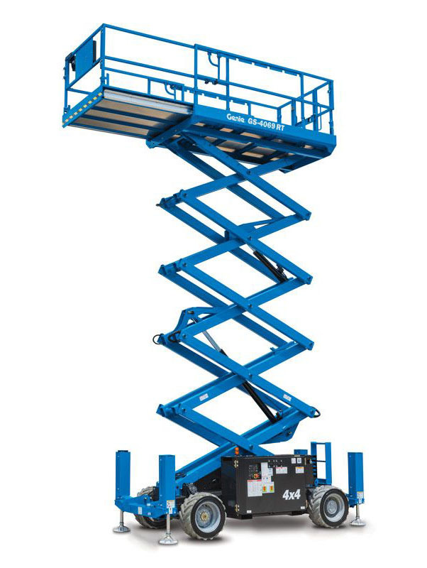 12 meter saxlift - terrængående (diesel) - billede 3