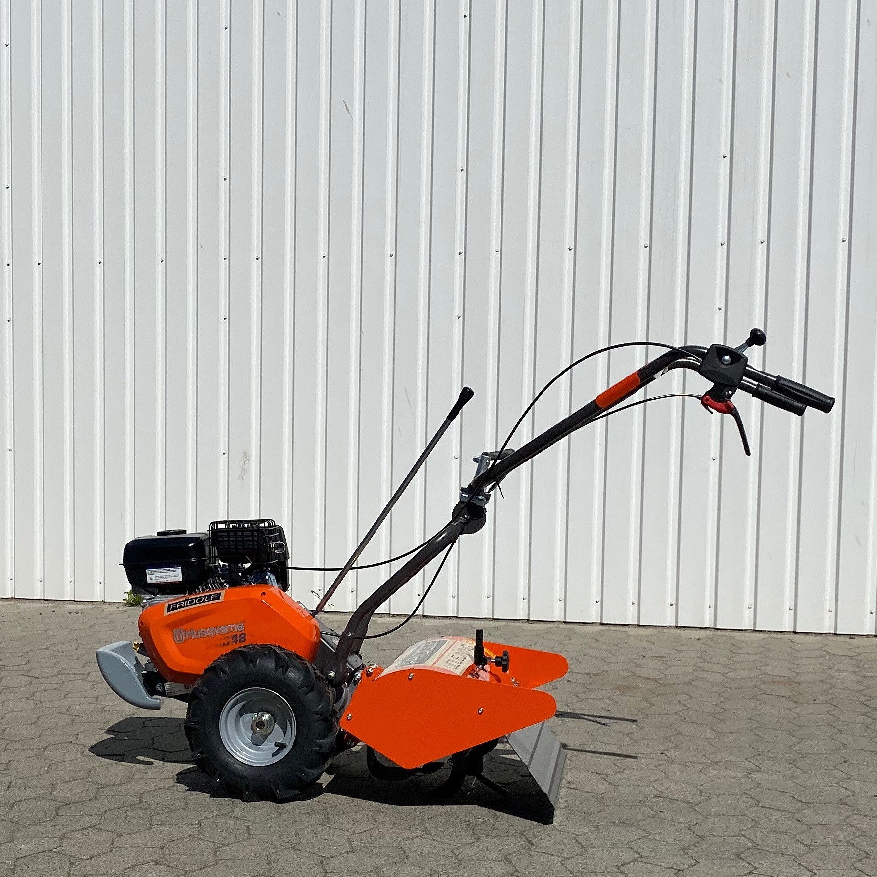Havefræser med bagmonterede knive - billede 2