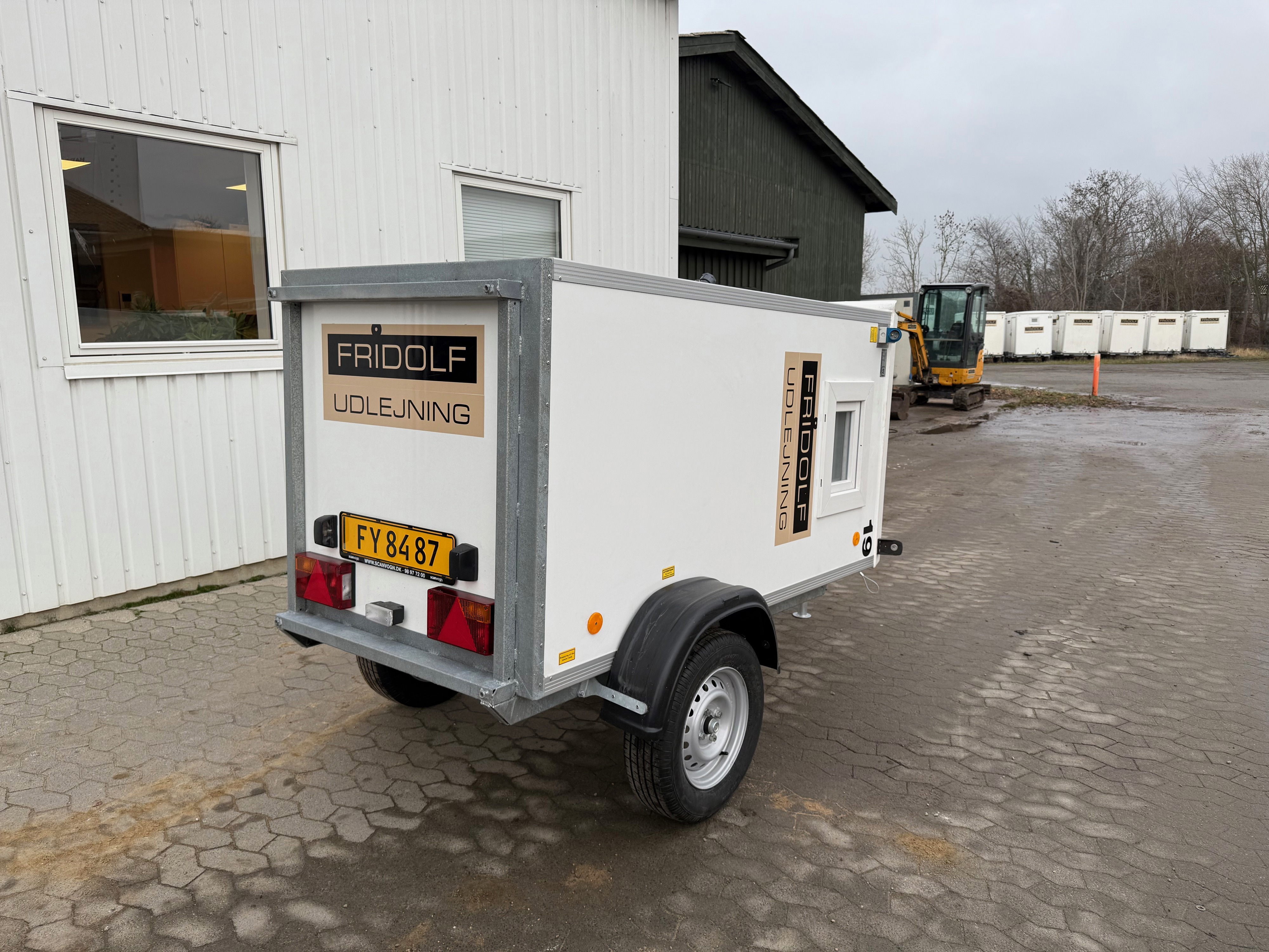 Toiletvogn 1 toilet - billede 2